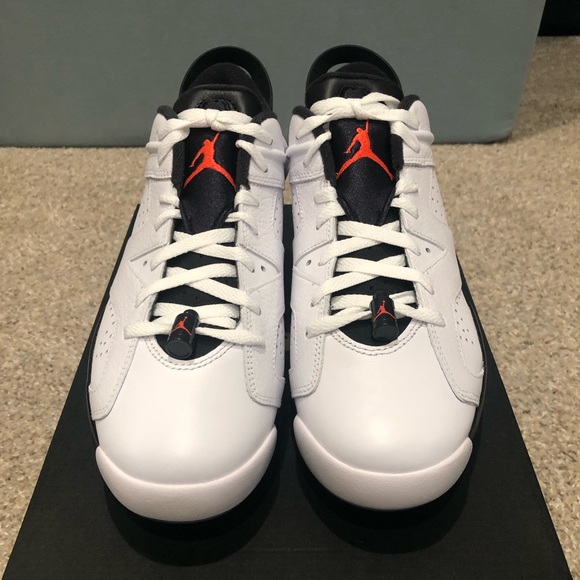 Jordan Retro 6 G Size 10 White/Infrared/Black main image 10